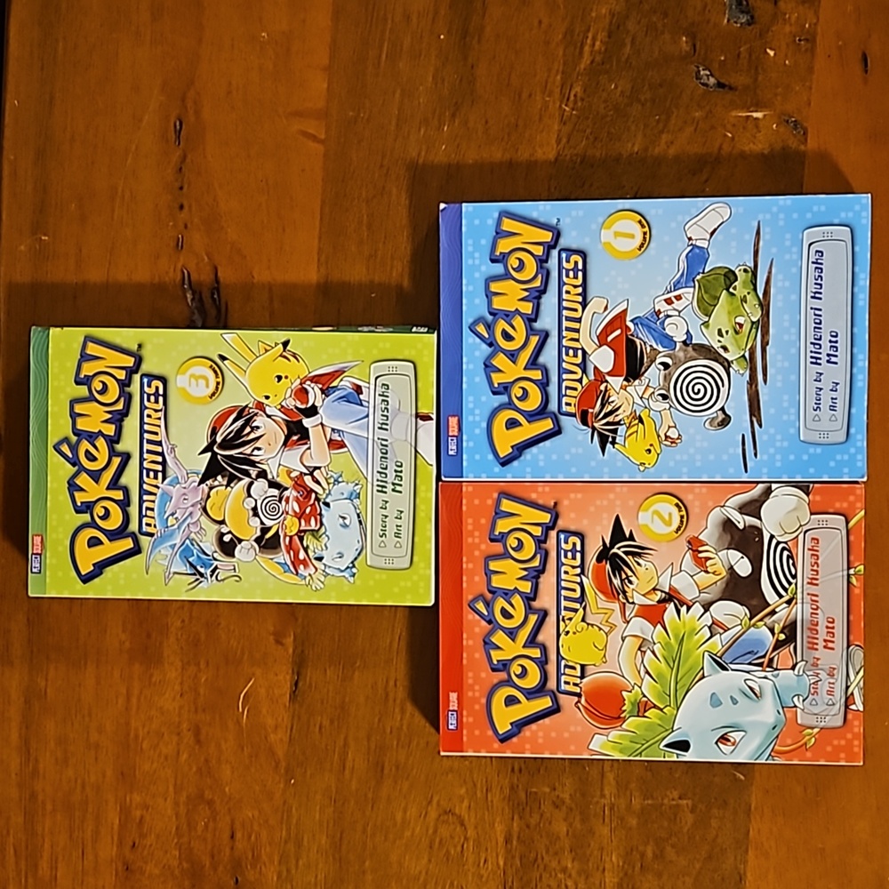 3 Pokémon books